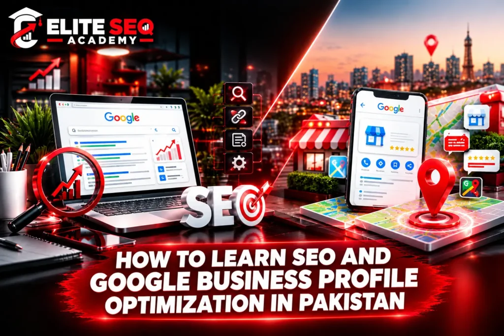 Learn SEO and Google Business Profile Optimization in Pakistan